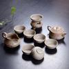 Juego de Té de Gres para Cerámica Reunión Anual Regalo Oficina y Hogar Juego de Té de Cerámica Tetera Tapa Tazón Infusor de Té