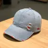 Gorra de Béisbol de Mezclilla Personalizada, Gorra de Pico Estilo Vintage, Producto Nuevo de Fábrica Verano 2026 Sombrero de Sol para Exteriores para Mujer Otoño Venta al por Mayor Europa y América