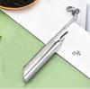 Infusor de té colgante con filtro de hojas de té, dispositivo para preparar té de acero inoxidable 304. Separador de Agua para Té en Forma de Tubo