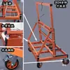 Carro de Mano Plegable y Extensible Jintech para Transportar Vidrio, Piedra y Azulejo, Carrito Multifuncional de Alta Resistencia