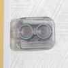 Estuche para Lentes de Contacto Transparente Mini Simple Integrado de Doble Lente para Lentes de Contacto Suaves y de Estilo Suave