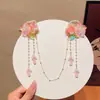 Tocado de Horquilla Hanfu con Estilo Chino Tradicional, Cadena para la Frente Estilo Antiguo para Niños, Tocado para Sesión de Fotos de Disfraces Tradicionales, Tocado Hanfu para Niñas