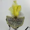 Nueva Máscara de Moda con Estampado de Halloween de Venta Caliente Edición Limitada para Fiesta de Baile de Rendimiento con Tres Tiras de Felpa - Princesa Diamante