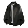 Chaqueta de vuelo nueva de diseño deconstruido con patchwork acanalado transfronterizo para hombres y mujeres, chaqueta casual con cuello alto, prenda exterior estilo americano