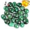 Adornos de Piedra Rodante Dongling Verde Línea Dorada Jade Dongling Grano Grande Grava Piedra Desnuda Suministro Estación Internacional Rodar Piedra Dongling