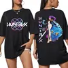 Camiseta Kpop Demon Hunter Derpytiger2026 Moda Harajuku Unisex Camiseta de Cosplay Algodón Casual