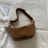 Bolso cruzado de un solo hombro Shuai Mi Home, casual y elegante, minimalista, con textura de moda, nuevo modelo 2026, bolso tipo empanada de nicho