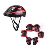 Casco para Ciclismo y Patineta, Patines para Niños, Bicicleta de Equilibrio, Circunferencia de Cabeza Ajustable, Juego de Equipo de Protección de Seguridad, Resistente al Desgaste