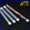 Tubo de Embalagem para Agulha de Beleza Acne de PVC Transparente Tubo de Incenso de PVC 13mm Pinça para Sobrancelha Tubo de PVC Transparente Cosmético