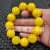 Pulsera Joyería Pulsera de Perlas Redondas de Cera de Abeja Artificial Pulsera de Cera de Abeja Amarillo Pollo Pulsera de Cera de Abeja Flor Pulsera Translúcida
