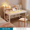 Tocador, Mesa de Tocador, Escritorio para Recámara, Mesa Integrada para Niñas, Tocador Sencillo para Uso en Habitación de Alquiler