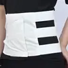 Cinturón Abdominal Transpirable para Recuperación Postquirúrgica Estabilizador Abdominal Postparto para Mujeres Embarazadas Cinturón Elástico Fijo de Estabilización Abdominal Blanco y Amarillo