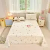 Nueva Sábana de Algodón Puro Sarga Pieza Única Cama de 1.5/1.8m 100% Algodón Puro Funda de Edredón Individual/Doble de 1.2m Venta al por Mayor