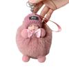 Colgante de Borla de Piel de Zorro Real Encanto para Bolso Muñeca Durmiente Accesorio de Peluche Llavero de Coche Máquina de Garra Opciones Multicolor Disponibles