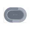 Alfombrilla de baño con tecnología de tela, absorbente, antideslizante, de secado rápido, de goma, venta al por mayor