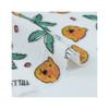 Tela crepé de algodón de doble capa con estampado de dibujos animados para ropa de bebé, pijamas, vestidos y tela de algodón.