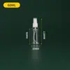 Botella de Spray Transparente para Mascotas 100/120/150ml Atomizador Fino Botella Pequeña de Spray Botella Dispensadora de Alcohol Botella de Spray de Presión Portátil