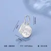 Plata Pura 999 Calabaza de Paz y Alegría Lingote Bolsa de la Suerte Colgante Accesorios para Manualidades con Cuentas