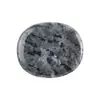 Piedra Cruda de Cristal Natural Lámina de Ágata Piedra de Energía Lámina Conformada Oficina Ovalada Piedra para Aliviar la Preocupación Chip de Agua Al Por Mayor