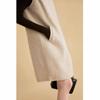 Primavera y Otoño para Mujer Nuevo de alta calidad Elegante a la Moda y Elegante Color Sólido Doble Cara Wade Apilado Chaleco sin Mangas para vestido Mujer