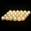 Luz de vela LED electrónica cabeza suave vela electrónica pequeña propuesta celebración de cumpleaños diseño de lugar accesorios