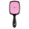 Peine Popular Transfronterizo de Malla Hueca tipo Panal Peine para Peinar el Cabello Niñas Hogar Portátil Peine Anti-Nudos