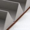 Caja de Almacenamiento de Gafas con Múltiples Compartimentos, Estuche de Cuero para Gafas con Múltiples Compartimentos, Estuche Plegable Hecho a Mano para Gafas de Sol, Portátil