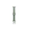 Compatible con Apple Watch Ultra 87654321 Generación SE Sport Correa de silicona con hebilla de hierro