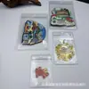 Bolsas Sellables Magnéticas para Nevera Culturales y Creativas, Bolsas Transparentes de PVC con Agujero para Colgar Auto-Sellables, Bolsas Sellables Colgables de Souvenir, Empaque para Joyería