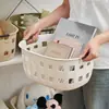 Cesta de Almacenamiento de Cocina Nórdica de Lujo Ligero, Cesta Hueca para Snacks, Juguetes, Artículos Varios, Cesta de Almacenamiento para Artículos de Tocador de Baño Venta al por Mayor