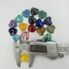 Em Estoque Fabricante Transfronteiriço Cristal Coração 20mm Pedra de Cristal Não Porosa Cristal Coração de Pêssego Pedra Semipreciosa Pode Ser Gravada e Fornecida