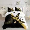 Soporte Temu/Jit Impresión Digital Cepillada Mariposa Transpirable Amigable con la Piel Textil para el Hogar Colcha Funda de Almohada Funda de Almohada Fuente
