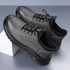 Zapatos de Hombre 2025 Nuevos Zapatos de Cuero de Negocios Zapatos Casuales para Hombre Zapatos Deportivos Versátiles Suela Suave Zapatos de Papá Dropshipping