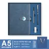Cuaderno A5 con Hebilla de Negocios, Caja de Regalo de Cuaderno de Alta Gama, Set de Planificador, Regalo Souvenir para Reunión Anual Corporativa, Logo