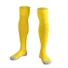 Calcetines de fútbol altos deportivos clásicos Junmeilong, disponibles en varios colores, engrosados, resistentes al desgaste y de secado rápido