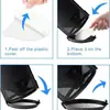 Lámpara Asesina de Mosquitos Circular Transfronteriza con Papel Pegajoso para Mosquitos, Papel Mata Moscas, Tablero Pegajoso para Mosquitos y Moscas, Papel Asesino de Moscas, Trampa de Pegamento para Insectos Voladores Pegajosos