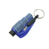 Martillo de Seguridad Portátil para Supervivencia al Aire Libre Incrustado con Diamantes Rompeventanas Mini Dos en Uno Suministro Suficiente para Escape de Coche
