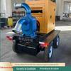Os fabricantes entregam caminhão bomba de controle de inundação a diesel 1000 controle de inundação de fluxo cúbico de grande fluxo e caminhão de bomba autoescorvante de alívio da seca