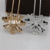 Horquilla de Mariposa de Cobre de 51*115 mm DIY Accesorios para el Cabello de Estilo Antiguo Materiales y Accesorios