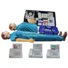 Simulador de Ressuscitação Cardiopulmonar Cpr Mannequim de Treinamento Cardiopulmonar de Corpo Inteiro Modelo de Ensino de Primeiros Socorros Modelo de Simulado de Incêndio Leidezhu