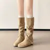 Moda Urbana Moderna Tendência Botas Avant-garde 2026 Sapatos Femininos Mais Vendidos Tendência Casual Moda Versátil Design