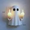 Transfronterizo Nuevo Dedo Medio Fantasma Lindo Fantasma de Halloween Manos Arriba Dedo Medio Luz Nocturna