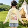Chaqueta de Protección Solar para Niñas Verano 2026 Nueva Moda Infantil Bebé Niña Protección UV Verano Delgada con Capucha Abrigo