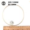 Material Apanhador de Sonhos DIY Acessórios de Vestuário Feitos à Mão Acessórios de Casamento Anel de Ferro Dourado Galvanizado Anel de Ferro Anel Spot Atacado
