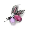Versión coreana del nuevo corsage vintage chapado en plata antigua hoja de ginkgo corsage comercio exterior venta directa de fábrica