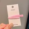 Nuevo Clip para el Cabello de Forma Triangular Colorido sin Costuras, Pinza Lateral para el Cabello, Flequillo y Cabello Suelto, Lindo Pasador Accesorio para el Cabello