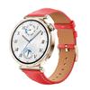 Correa de Repuesto Oficial Compatible con Huawei Watch5 Hebilla de Pin de 4 Puntas Xiaomi S4 Cuero Genuino de Doble Cara Correa para Reloj Gt6 41mm