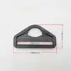 Anel D Pentagonal atacado acessórios para bagagem preto conector de alça de bolsa Anel D ao ar livre espessado ajuste elástico fivela de plástico