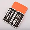 Set de cortauñas de 7 piezas, set de herramientas para el cuidado de las uñas, set de herramientas de manicura, set de arte para uñas, LOGOTIPO