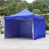 Personalización de muestra, impresión de logotipos, diseño publicitario, tipos de cerramientos para carpas personalizados, tela personalizada